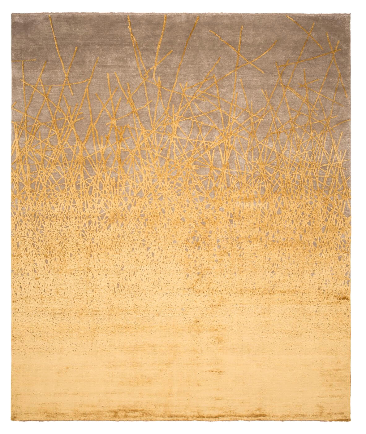 Dusk Yellow Grey Rug