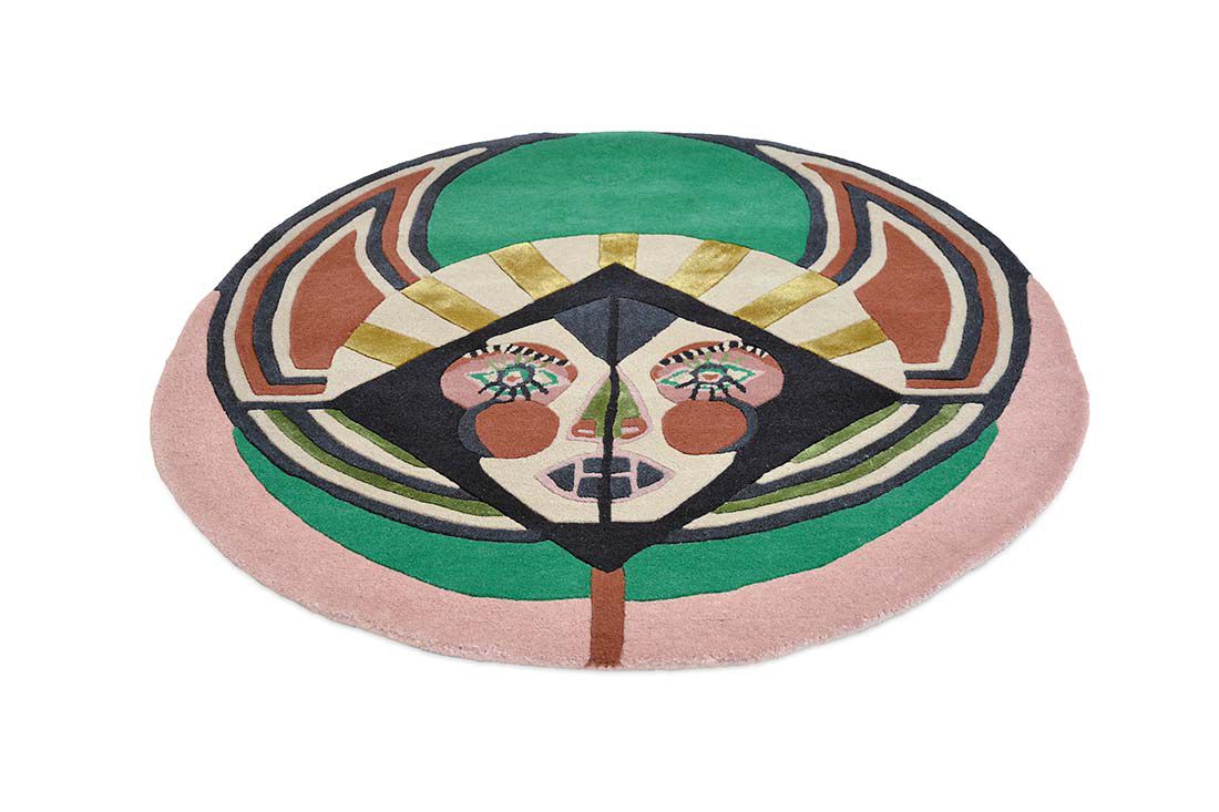 Zodiac Virgo Circle 161605 Round Rug