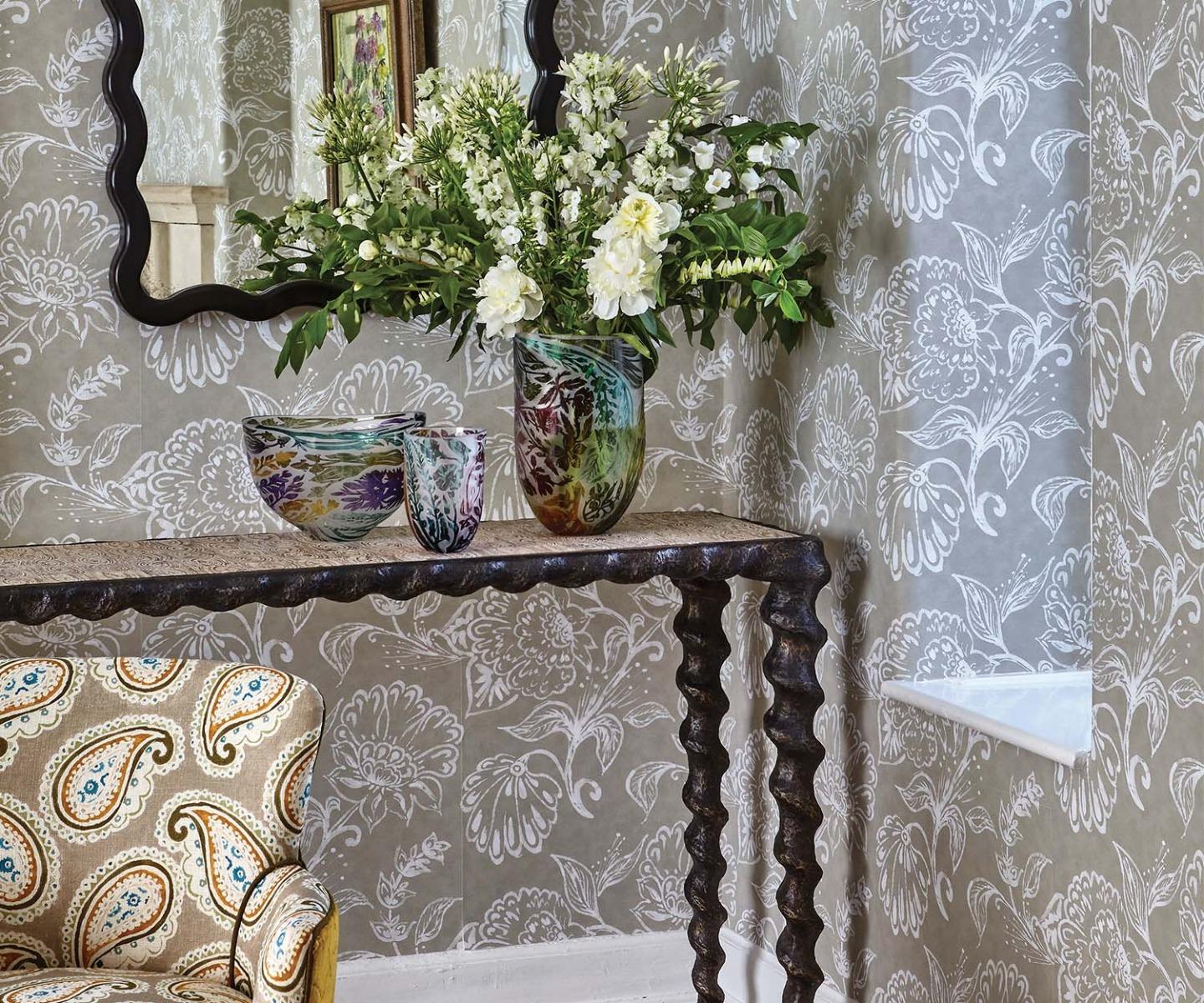 Karinta Console Table White Oyster