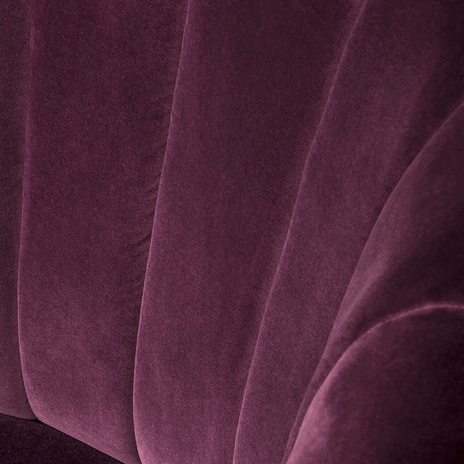 Gavin Purple Single Sofa