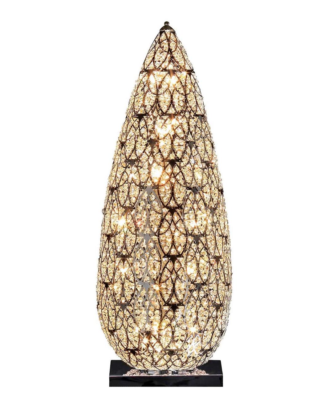 Arabesque Flame Artisan Lamp