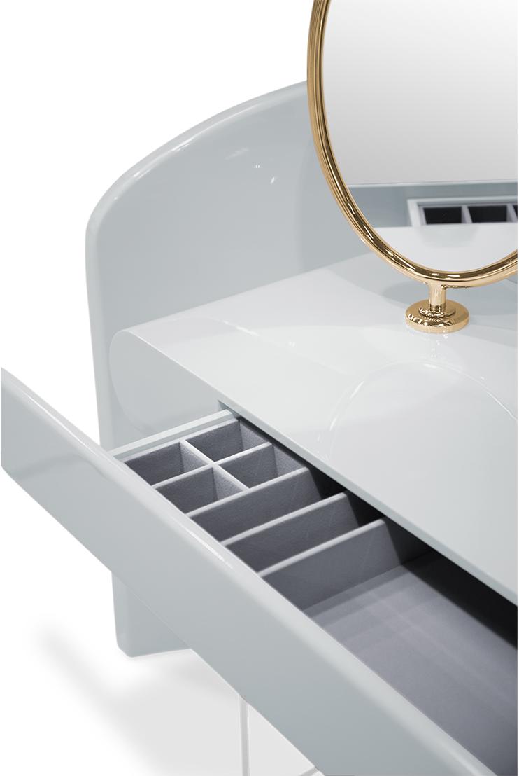 Dreamy Cloud Grey Dressing Table