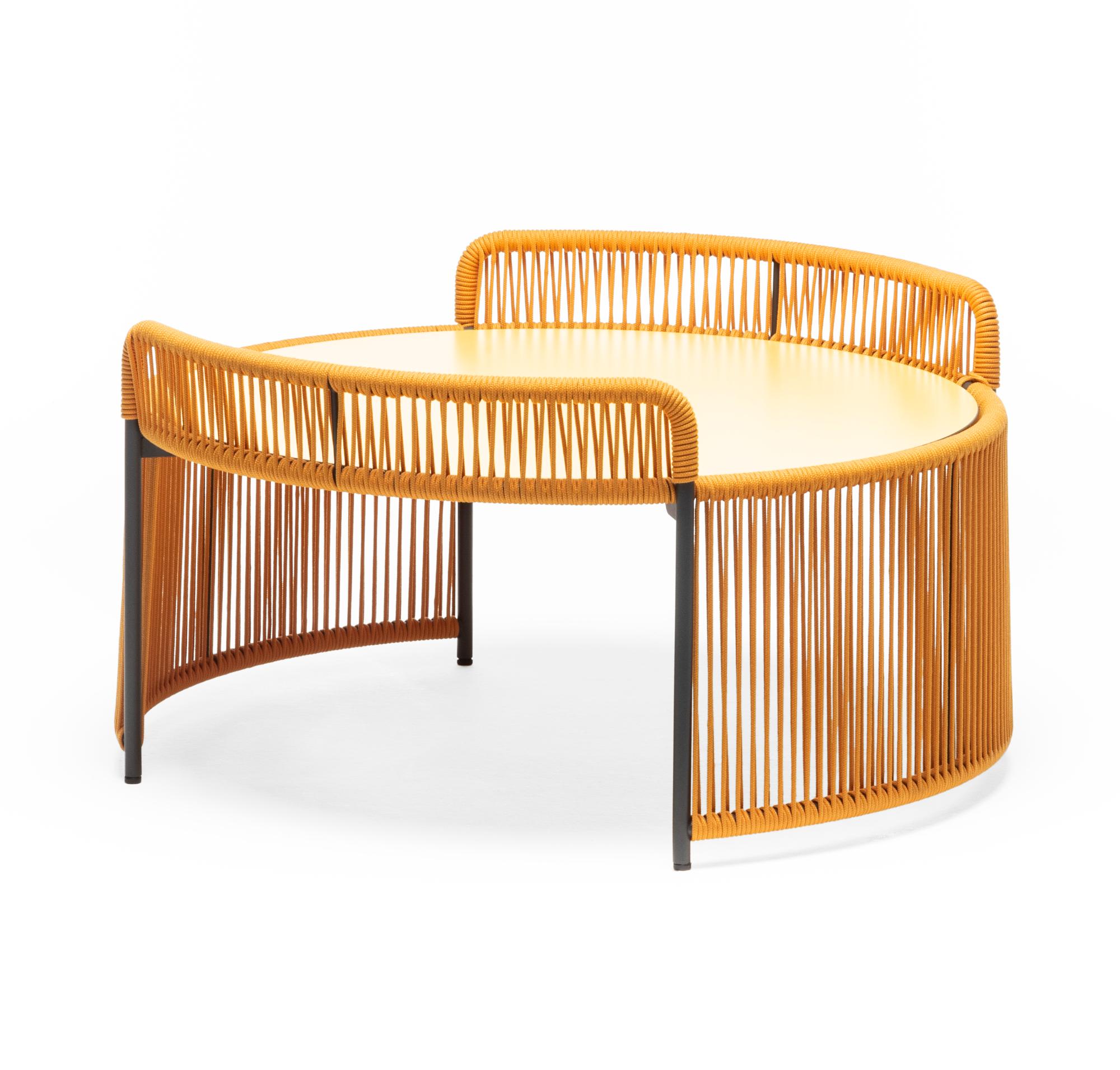 Altana Round Yellow Outdoor Coffee Table