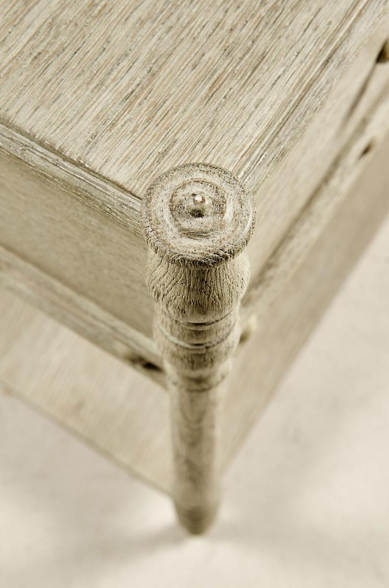 Morris Bedside Table Greyed Oak