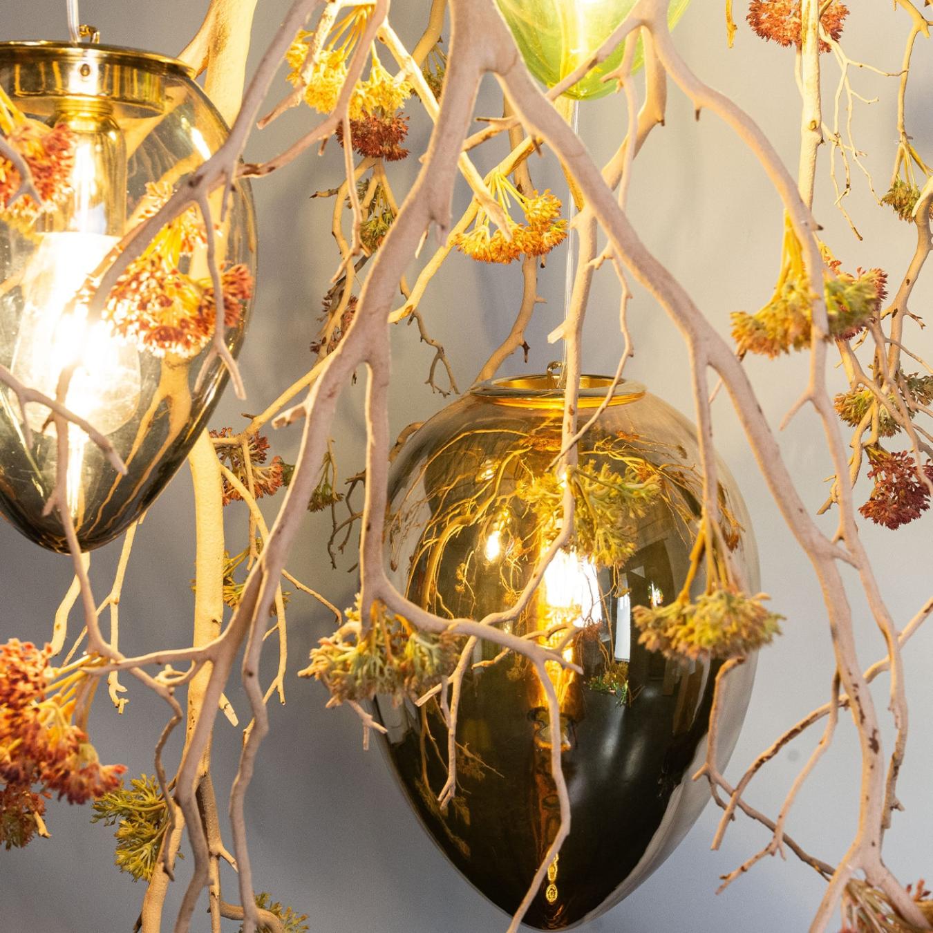 Manzanita Crystal Chandelier