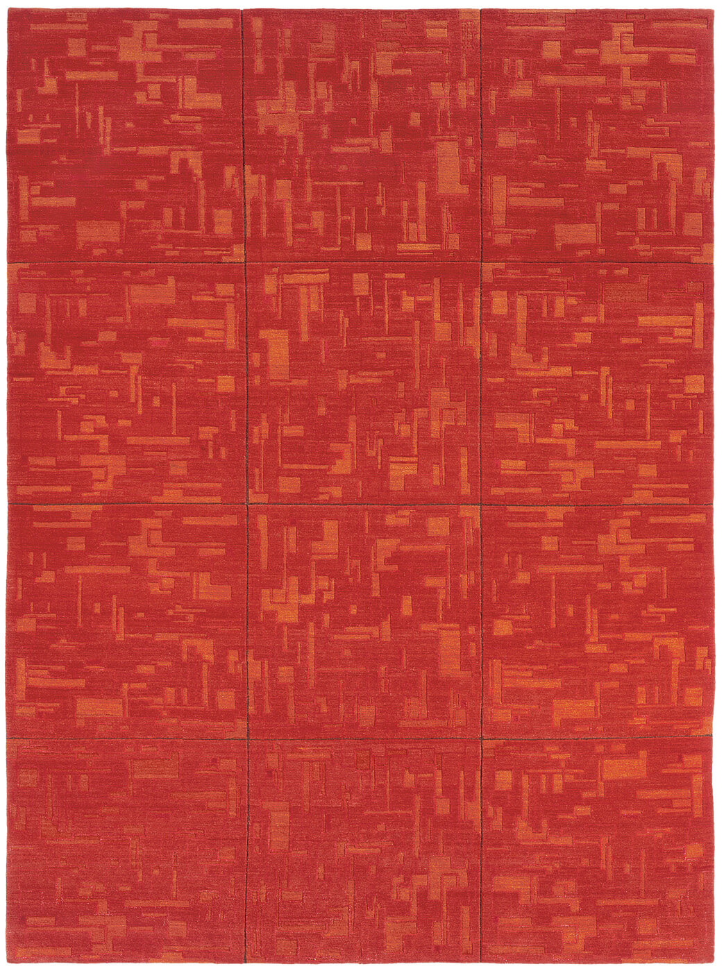 Map Red Rug