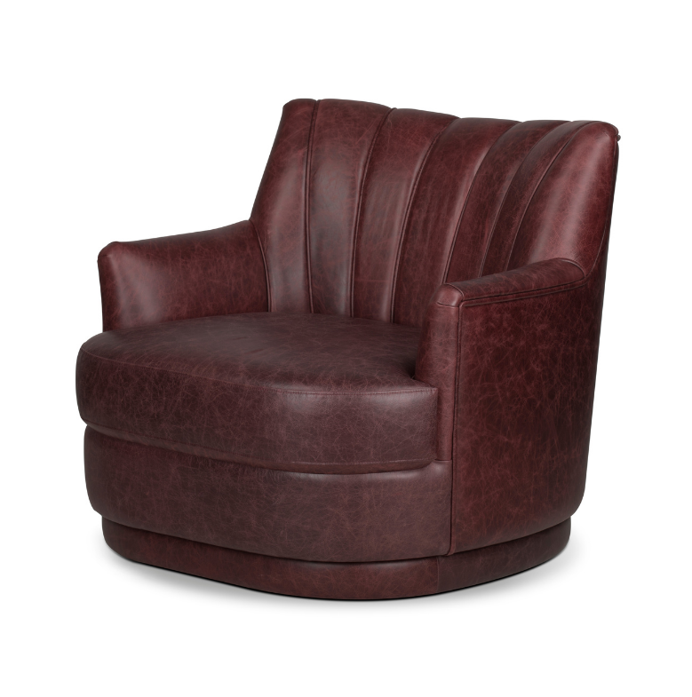 Luxe Leather Single Sofa