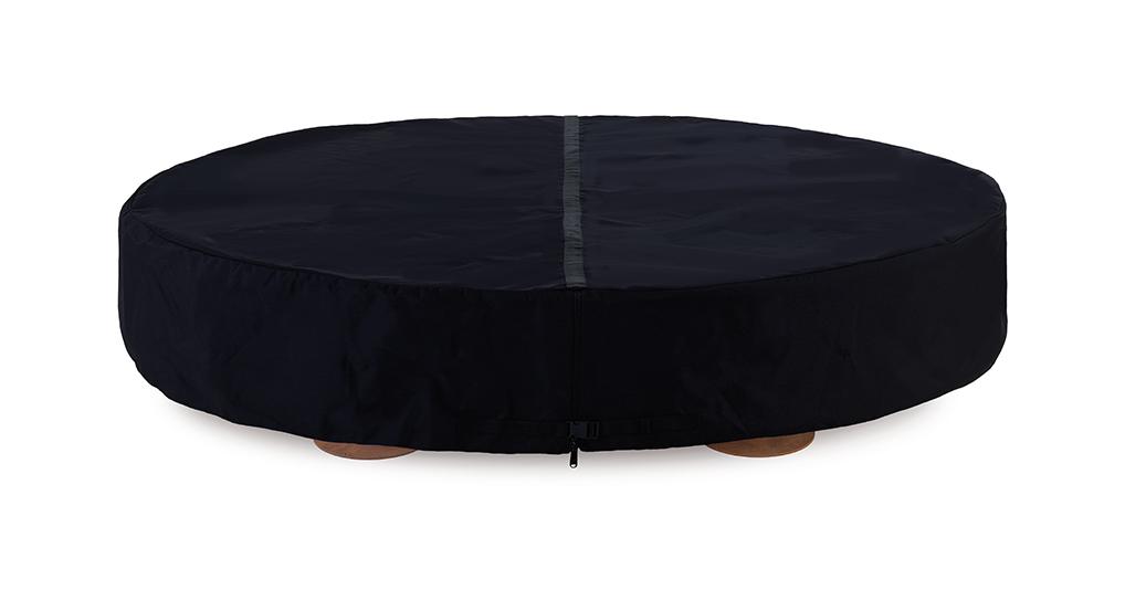 Ercole Concrete Brown Fire Pit