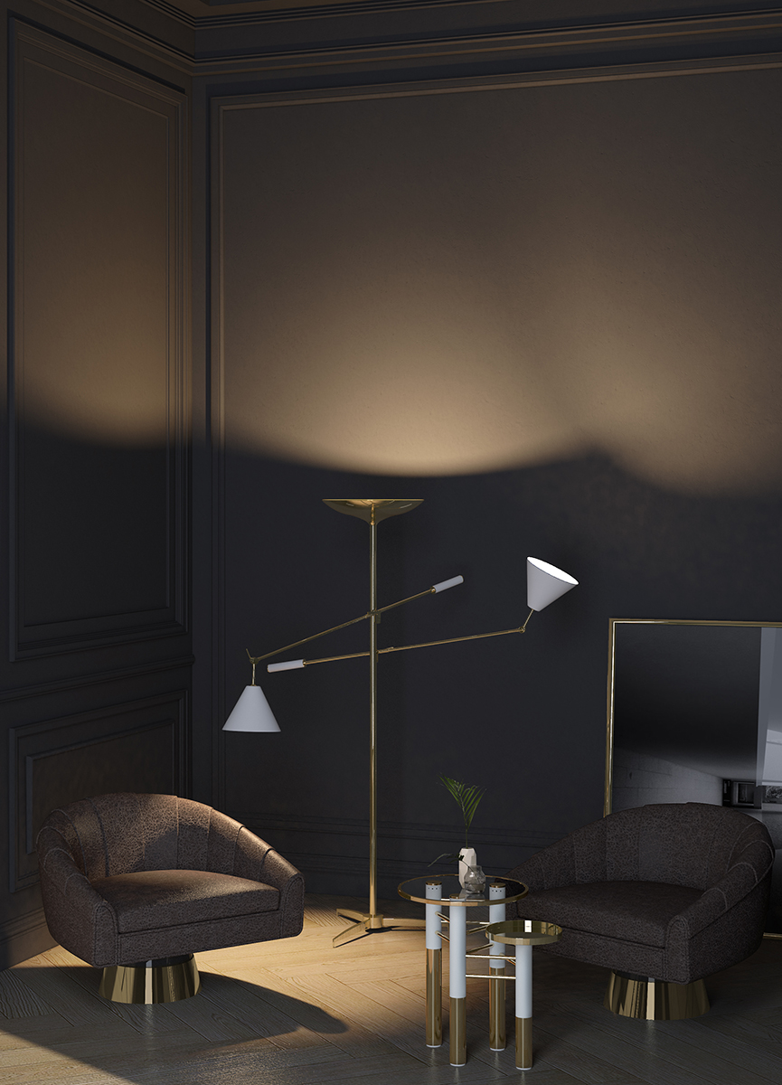 Flame Floor Lamp