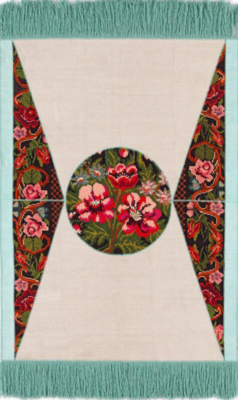 Da Vinci Flowers Rug