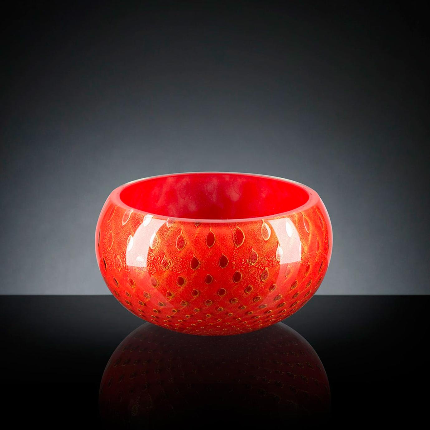 Mocenigo Red and Gold Bowl
