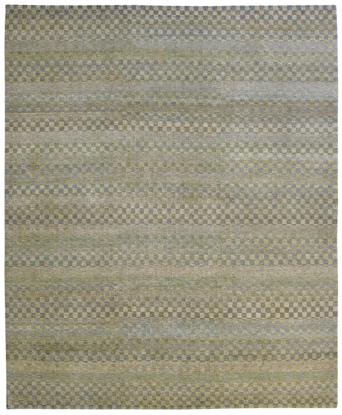 Mauro Checkerboard Ocean Rug