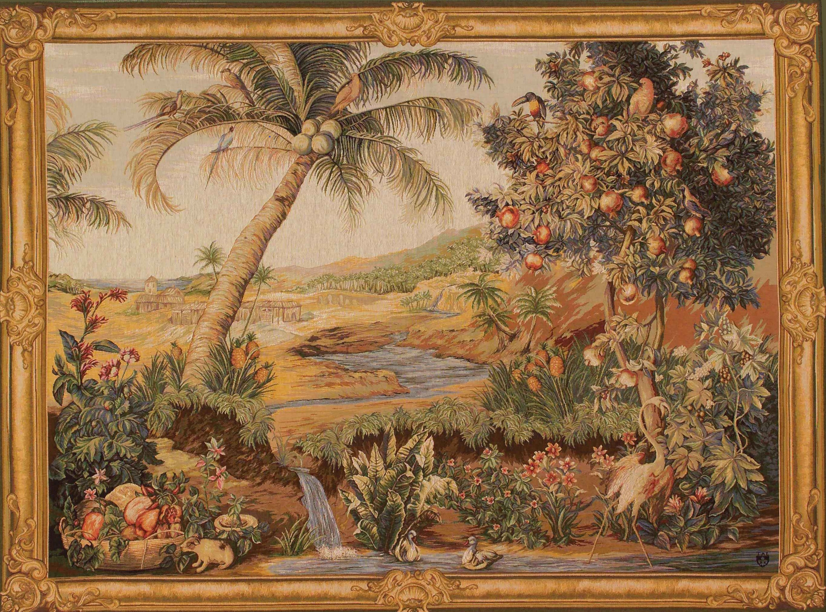 The Oasis Horizontal Tapestry | Size: 110 x 150 cm