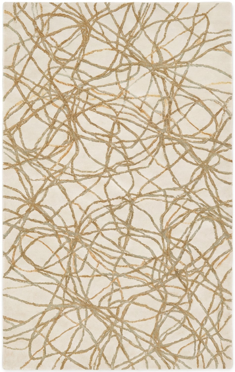 Golden Filigree Rug
