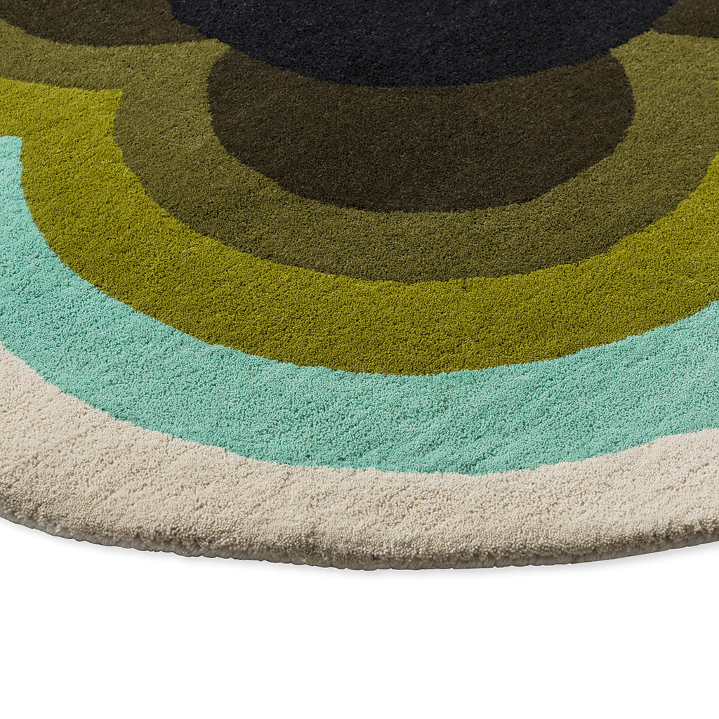 Sunflower Olive 060007 Designer Wool Rug