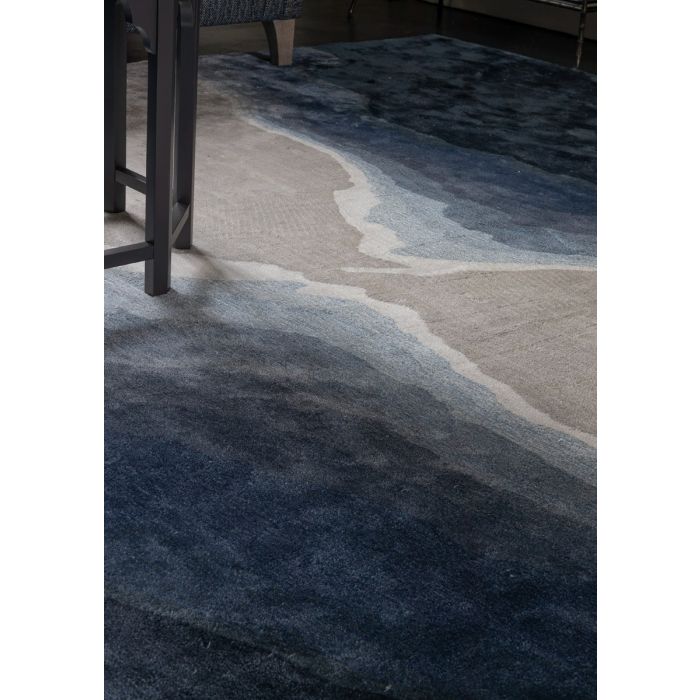 Onda Indigo Rug