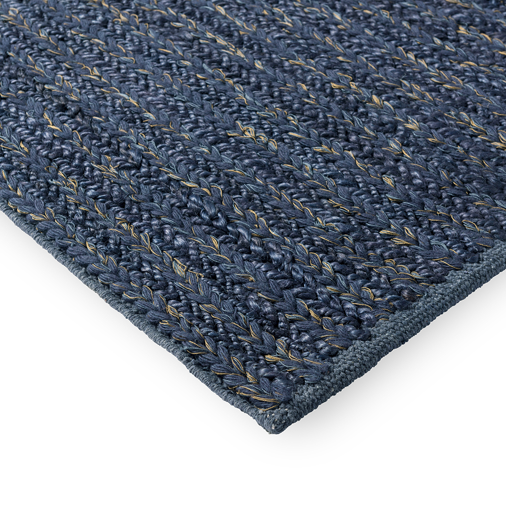 Craft Plait Denim Rug | Size: 140 x 200 cm