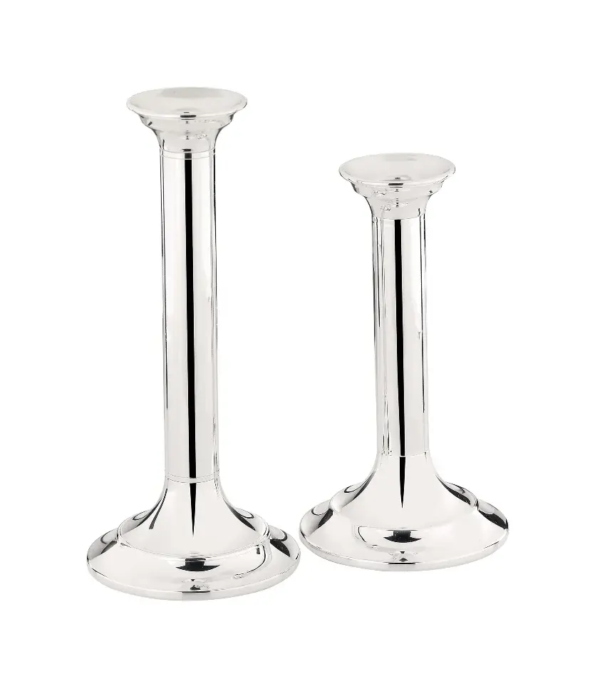 Columnar Silver Candlestick