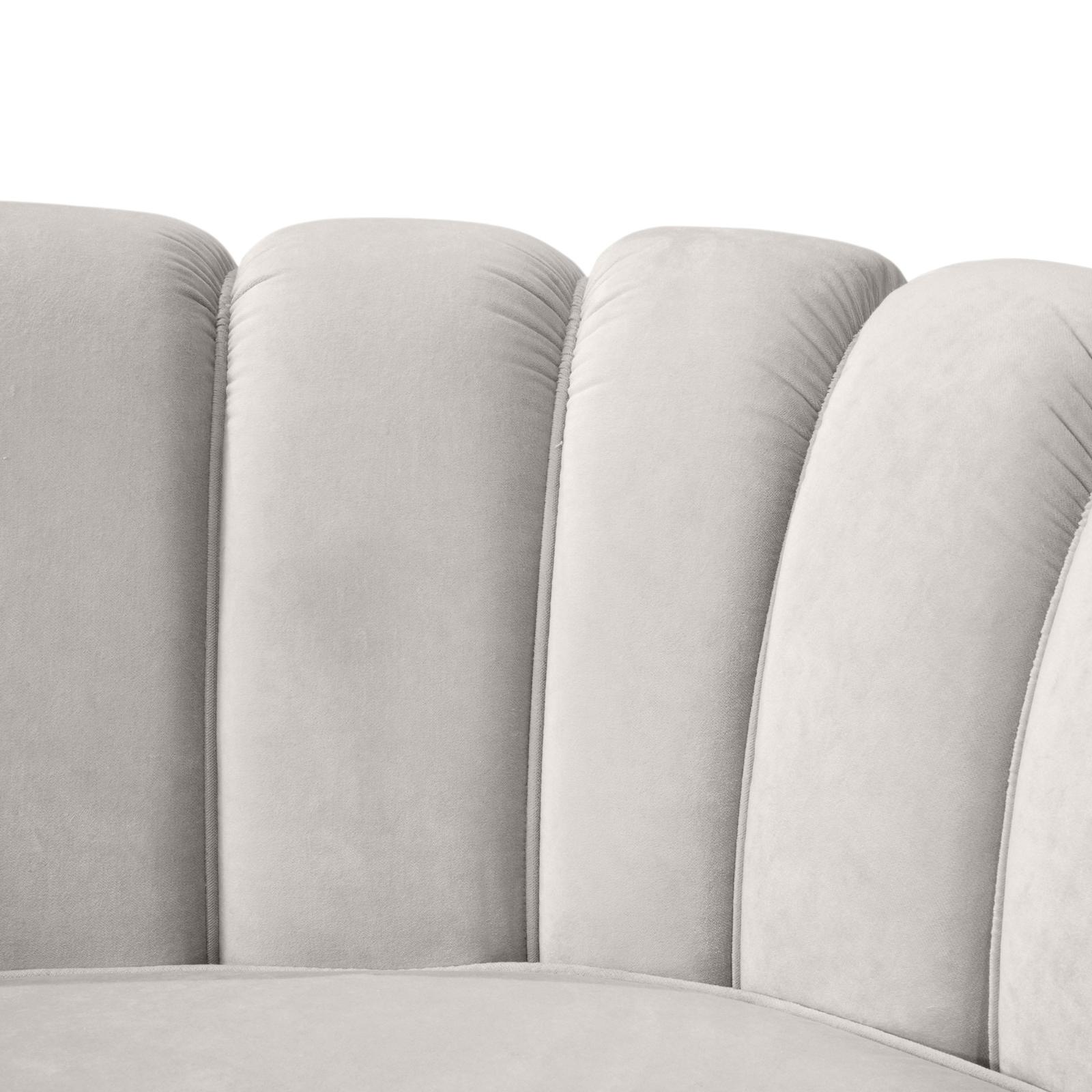 Luxe Round Three Seater Sofa