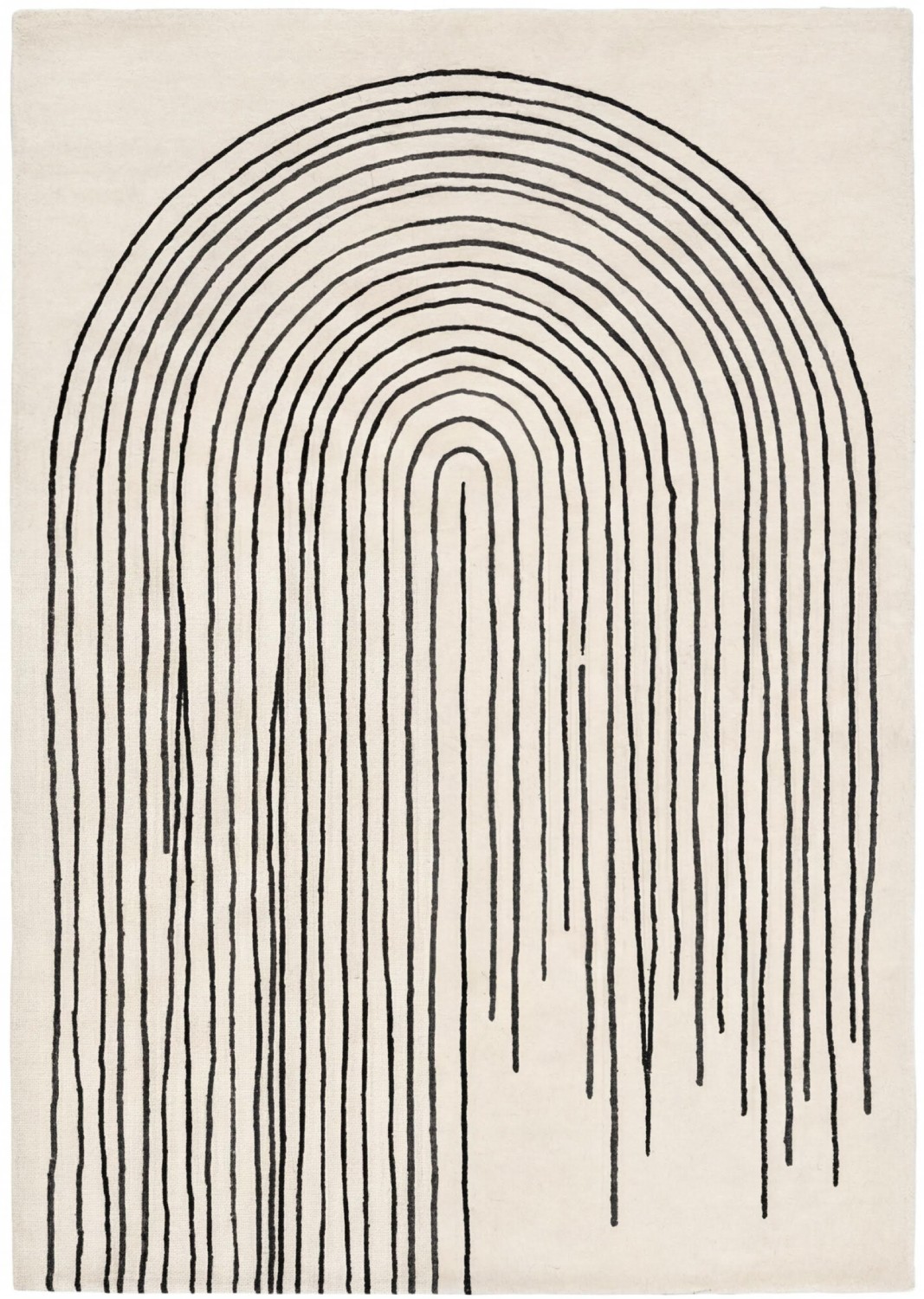 Arcade Lines Ivory Rug