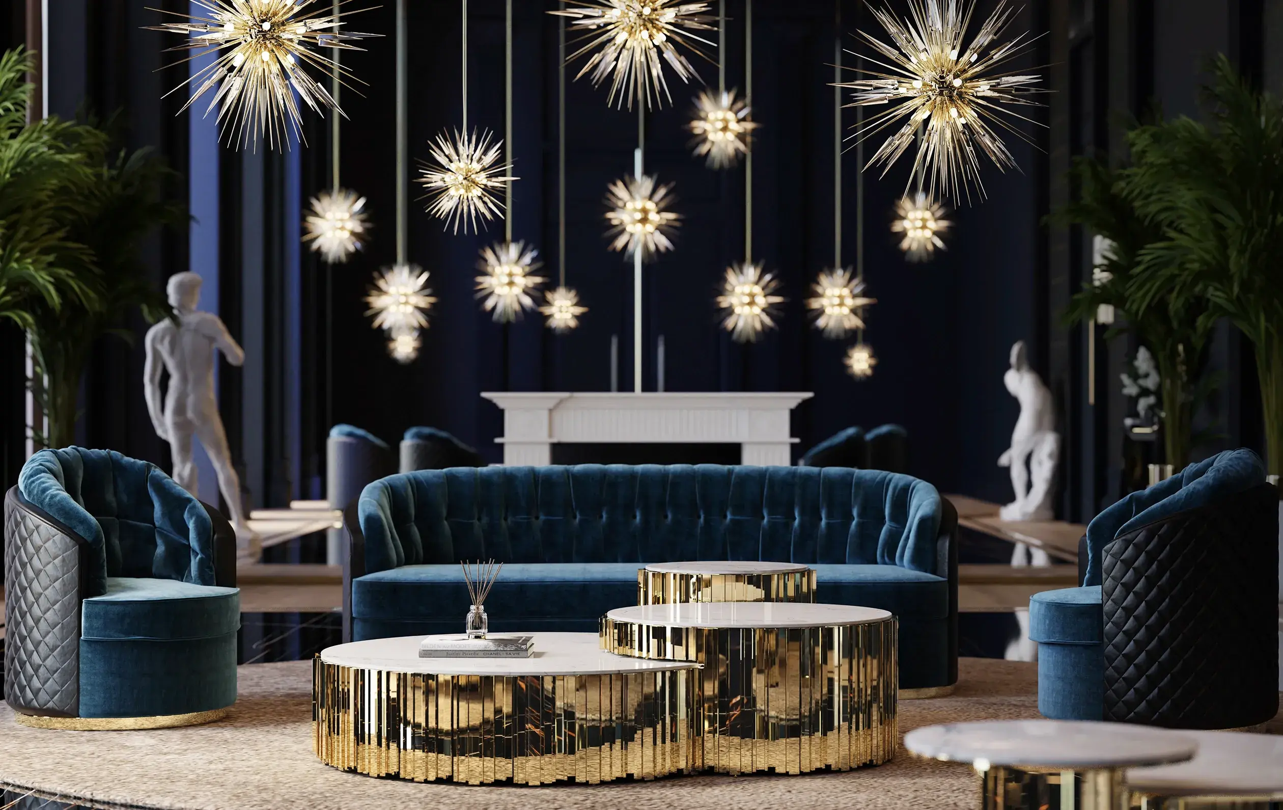 Imperial Coffee Table Set 2 - 1
