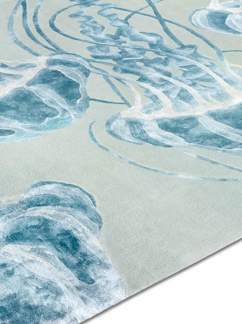 Jellyfish Hand-Knotted Rug