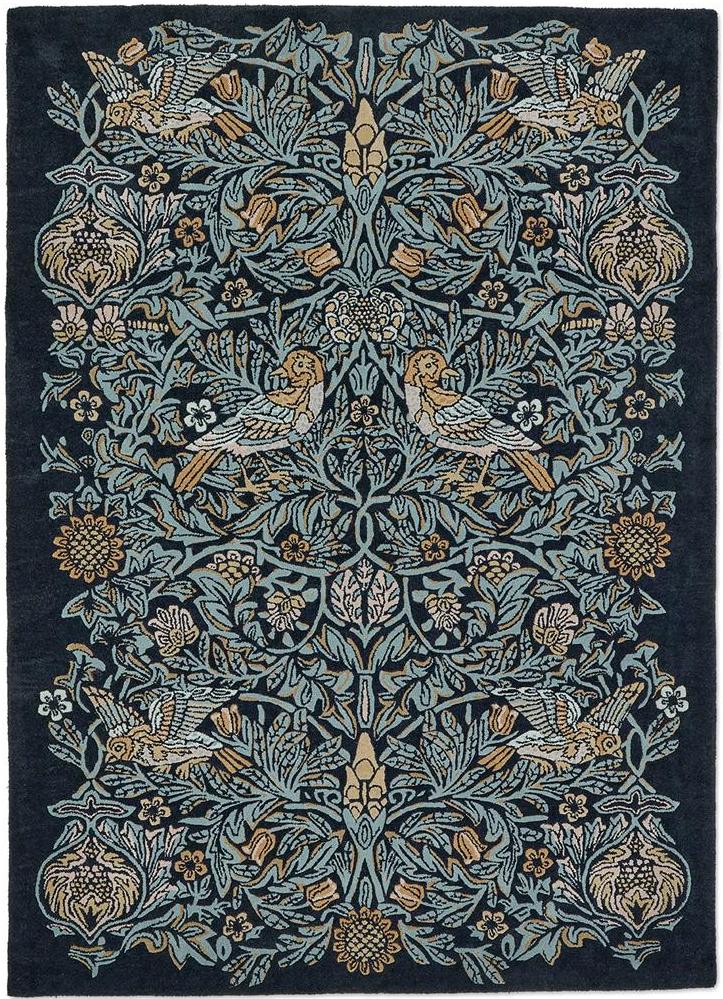 Bird Webb's Blue 128308 Wool Rug