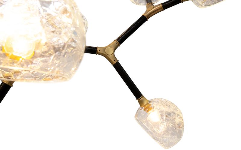 Multi-Shade Irregular Pendant Light