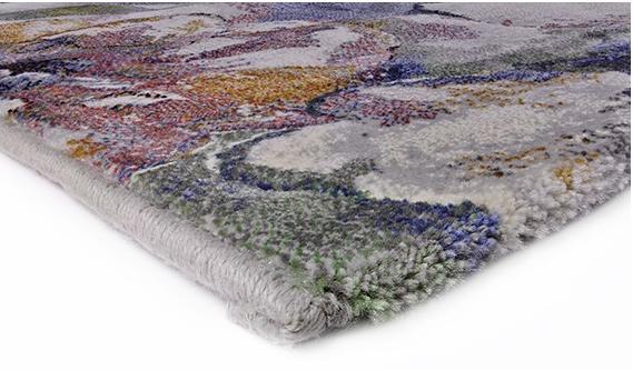 Machine Woven Floral Rug