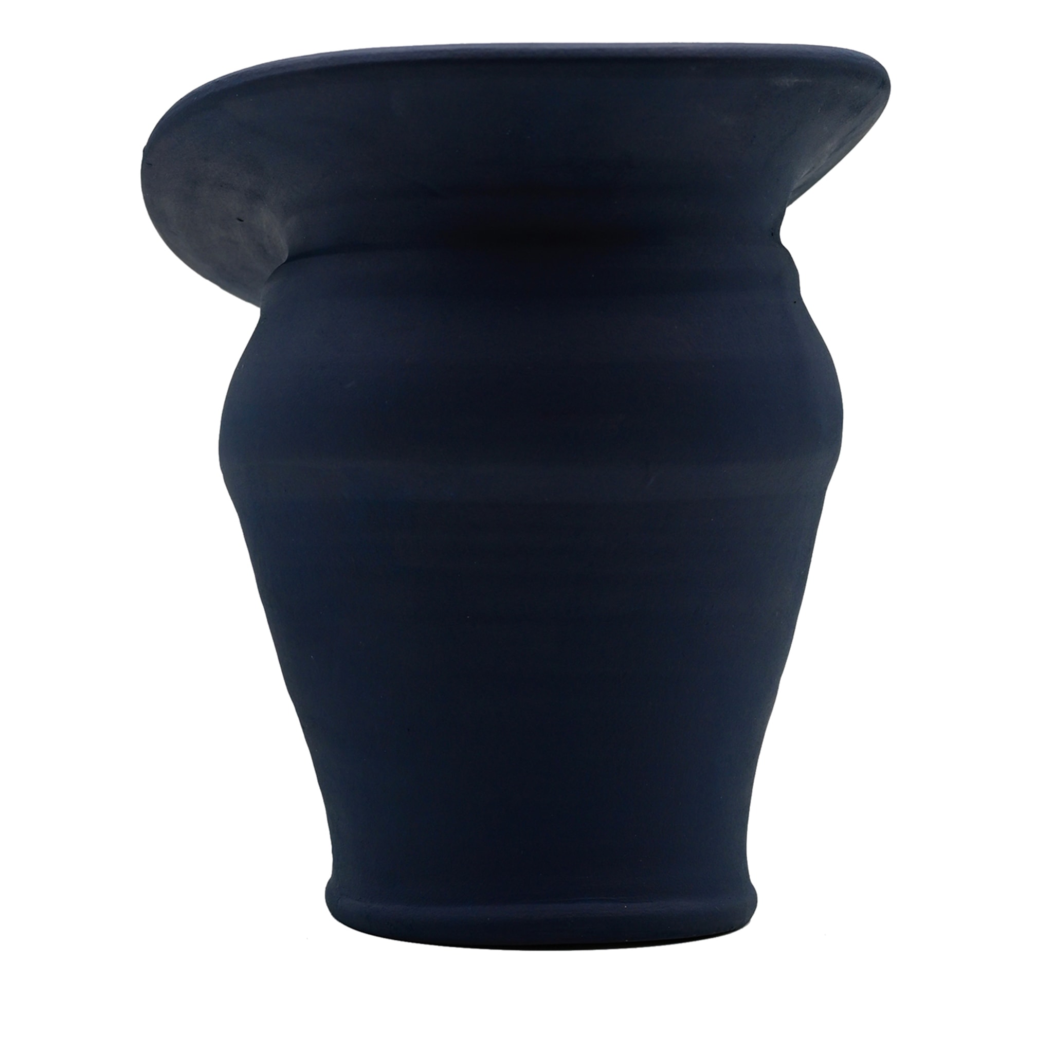 Classic Crafted Blue Vase from Italy