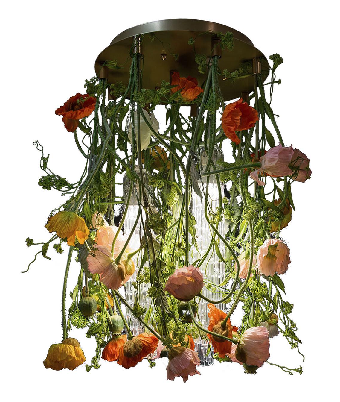 Poppy Round Chandelier