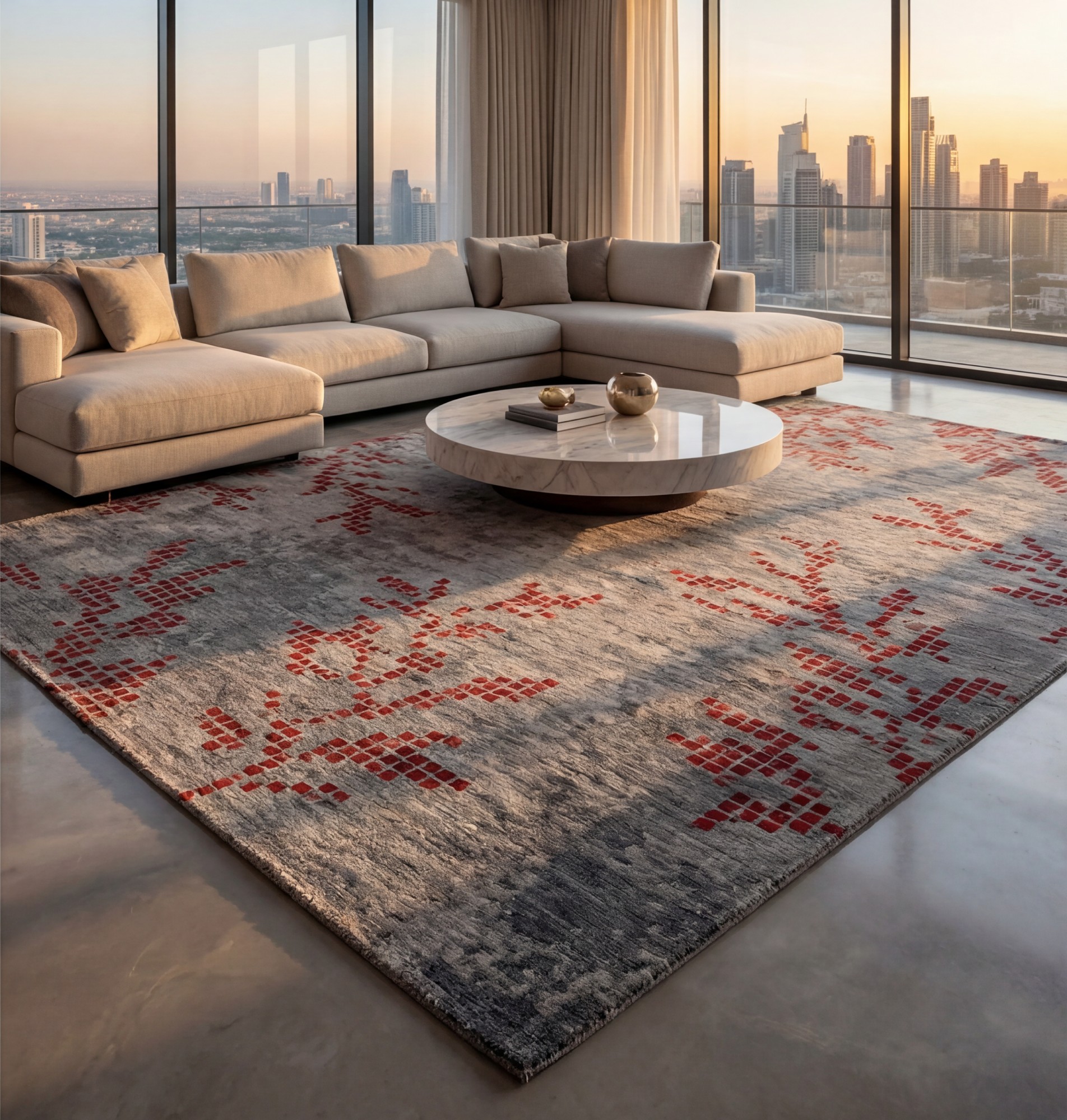 Iron Blossom Rug