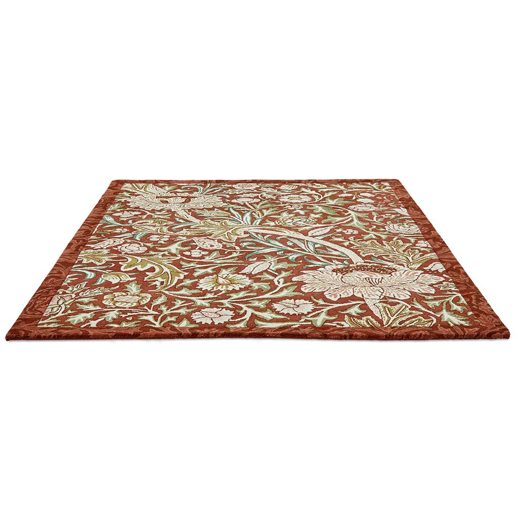 Trent Red House 127503 Handwoven Rug