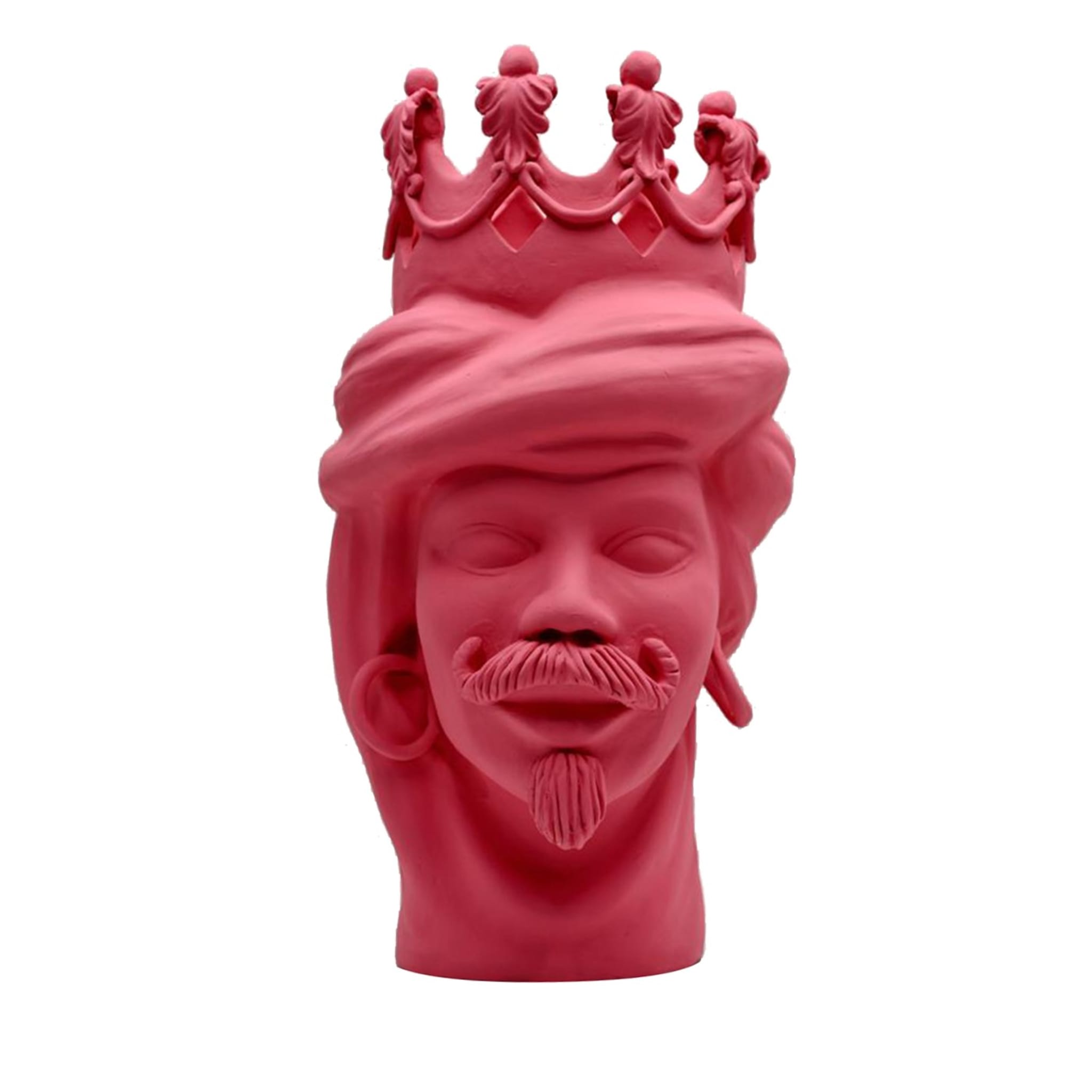 Pink Handcrafted Moor's Head