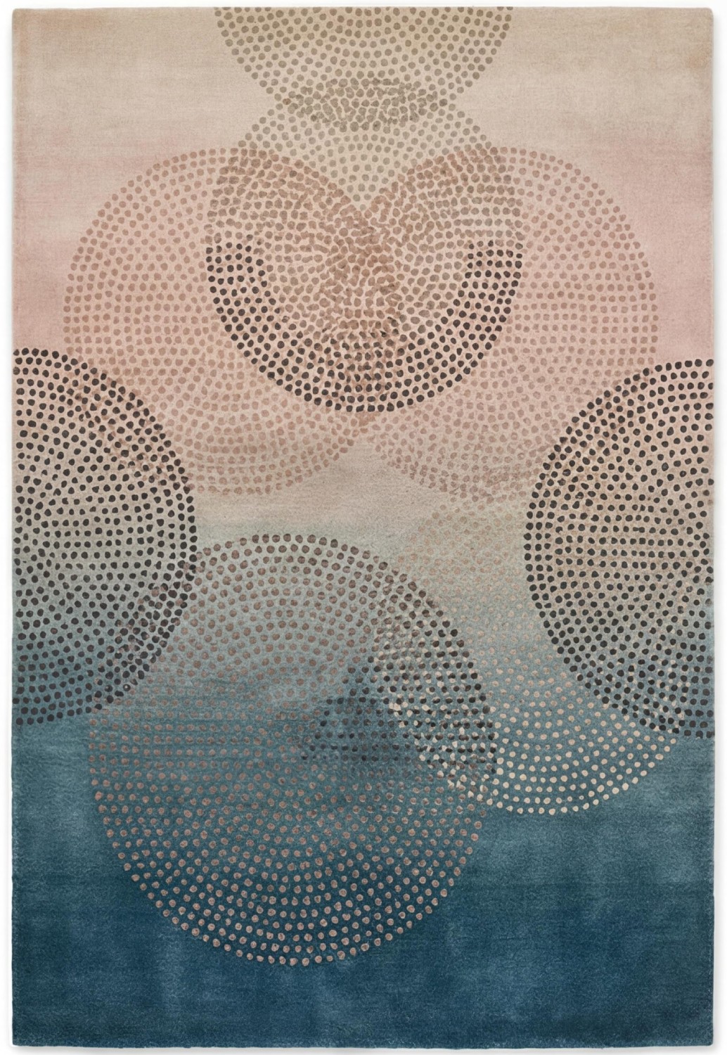 Misty Circles Rug