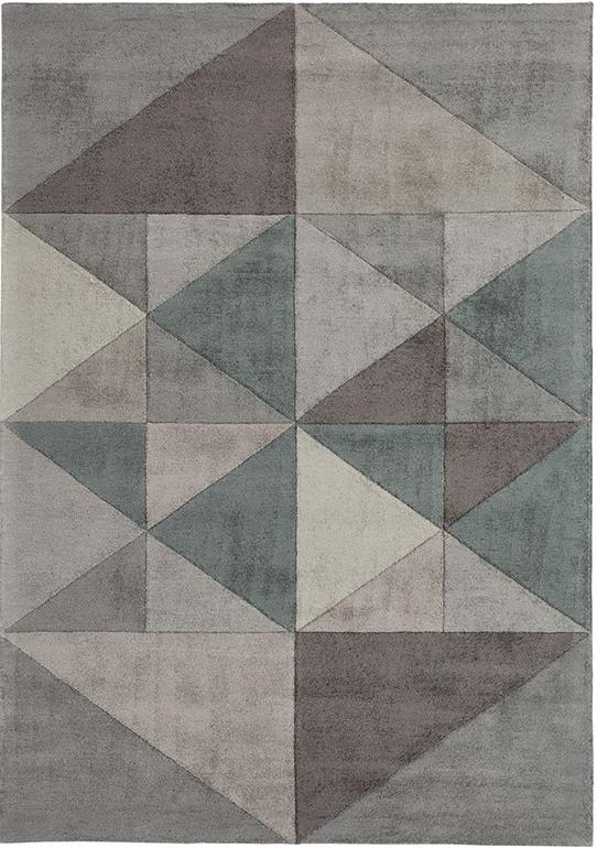 Triangles Multi Hand-Tufted Rug