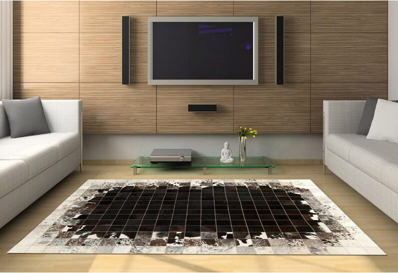 Mosaic col.2 Cowhide Rug