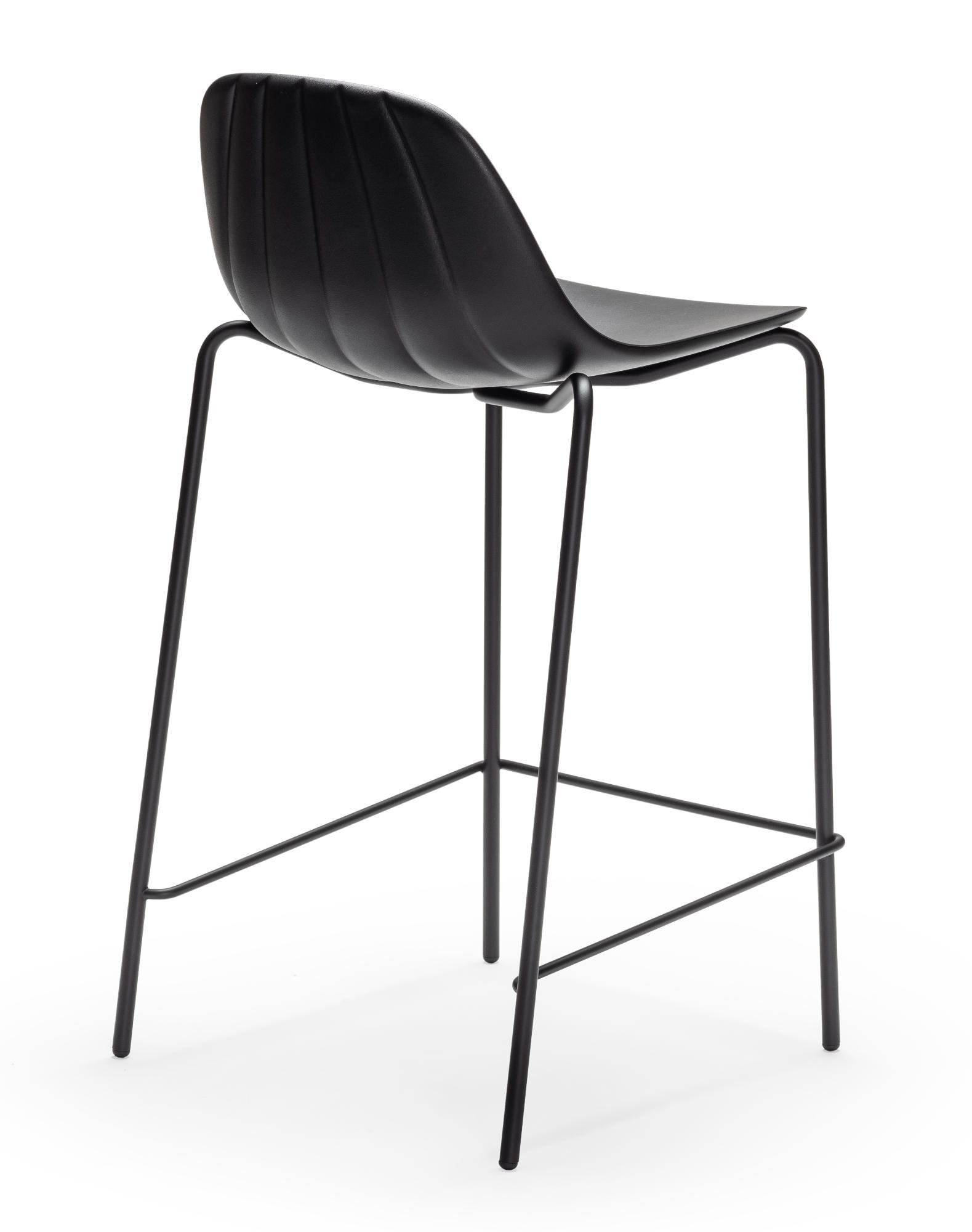 Babah White Bar Stool