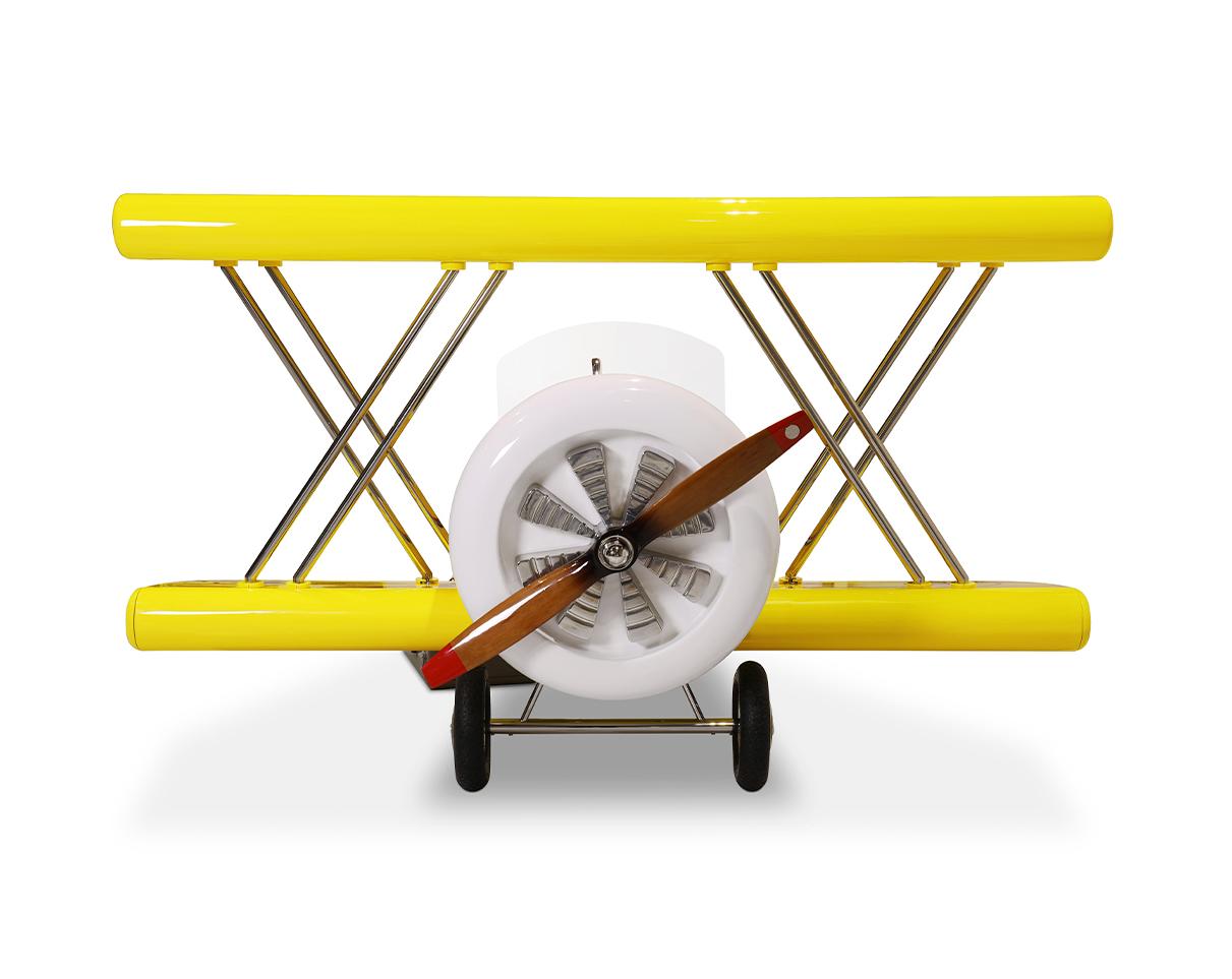 Sky Rider Yellow Plane Bed