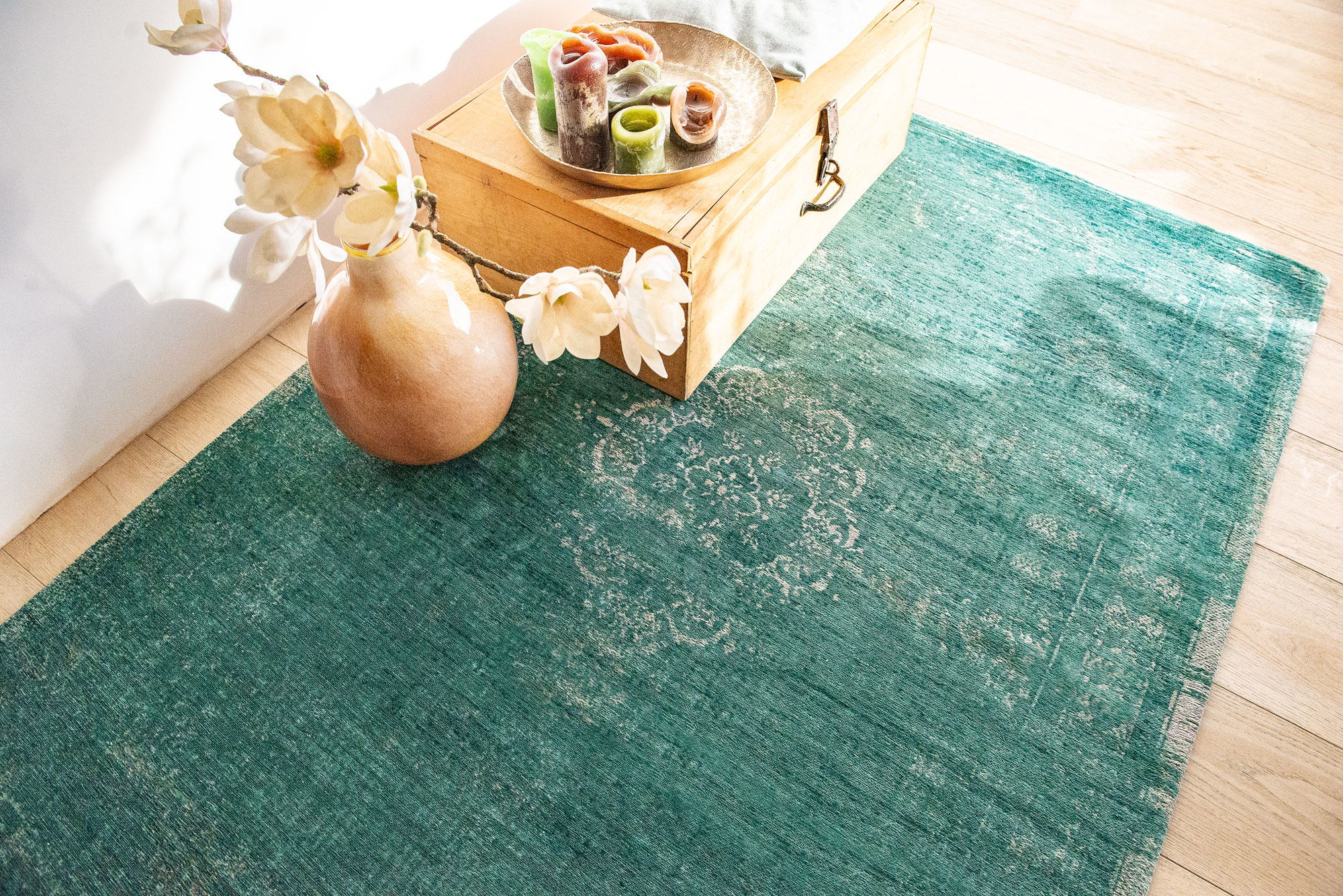 Vintage Style Rug Jade 8258