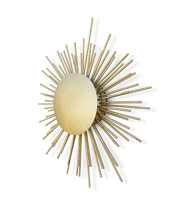 Brilliant Brass Wall Light