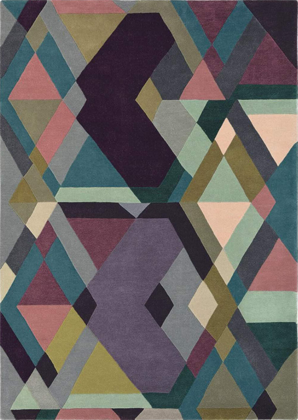 Mosaic Light-Purple 57605 Rug