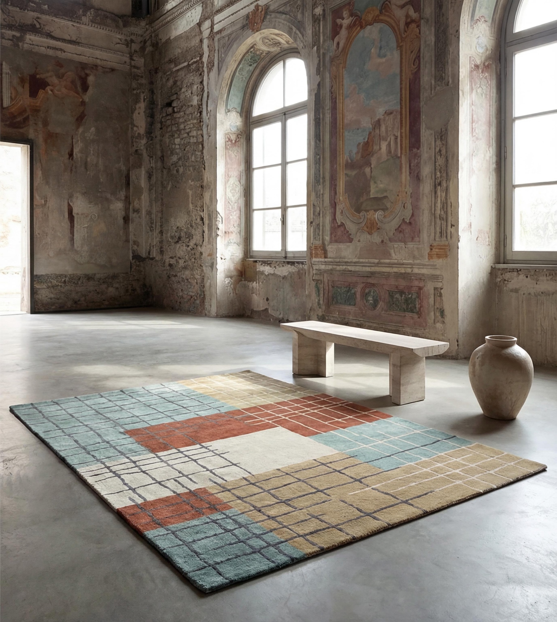 Galerie Grid Rug