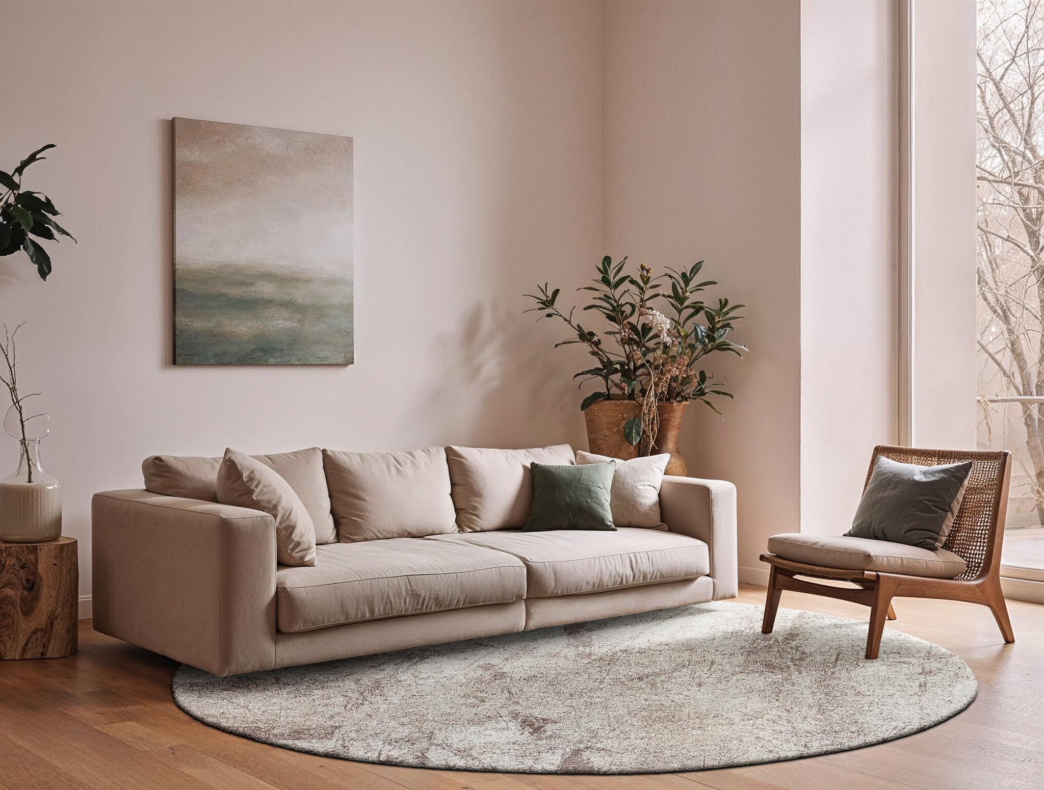 Albatre 9735 Round Rug