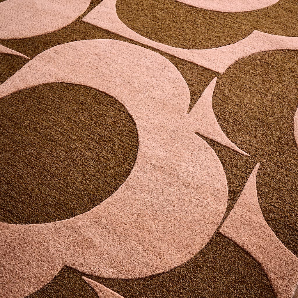Prism Flower Pink/Terracotta 158002 Rug | Size: 120 × 180 cm