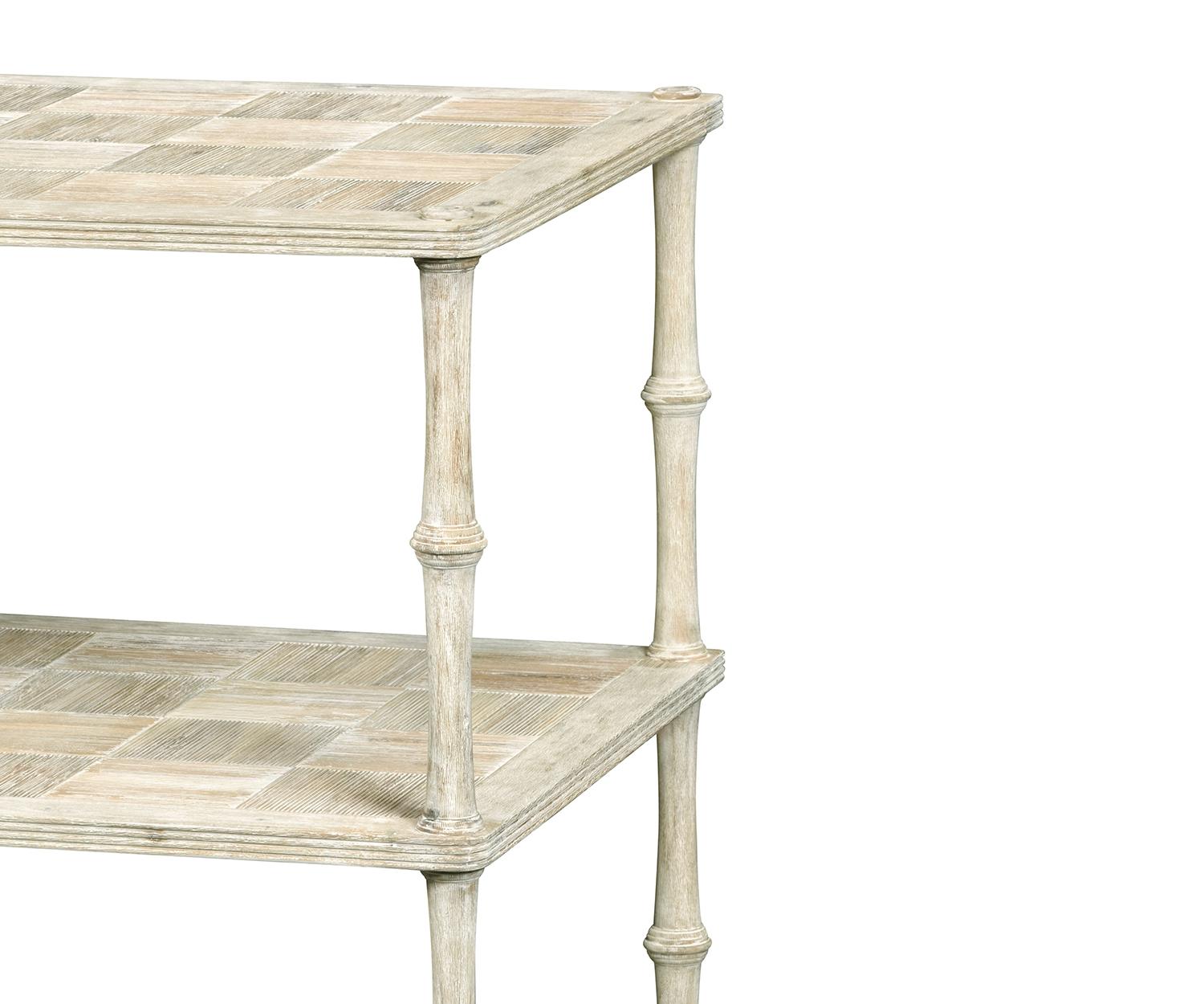 Bywater Console Washed Acacia