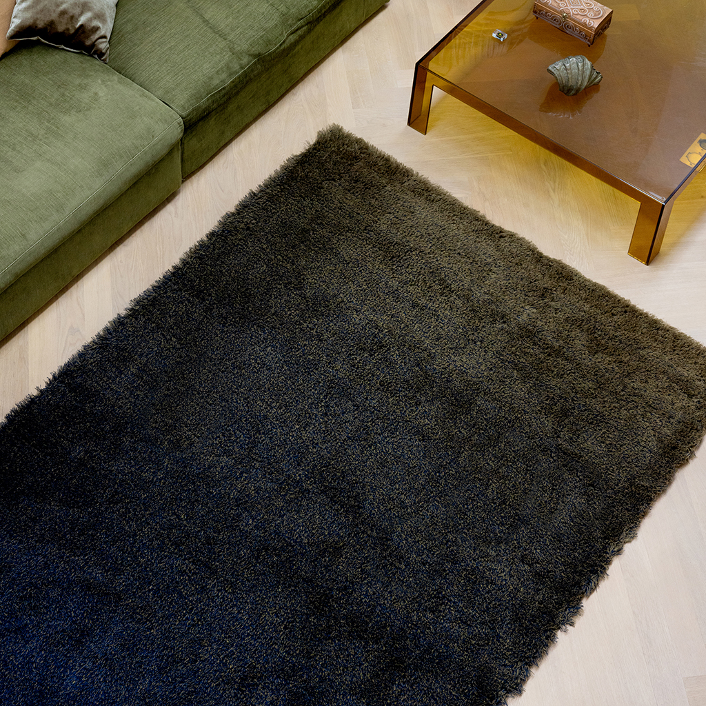 Shade High Brass / Indigo Rug