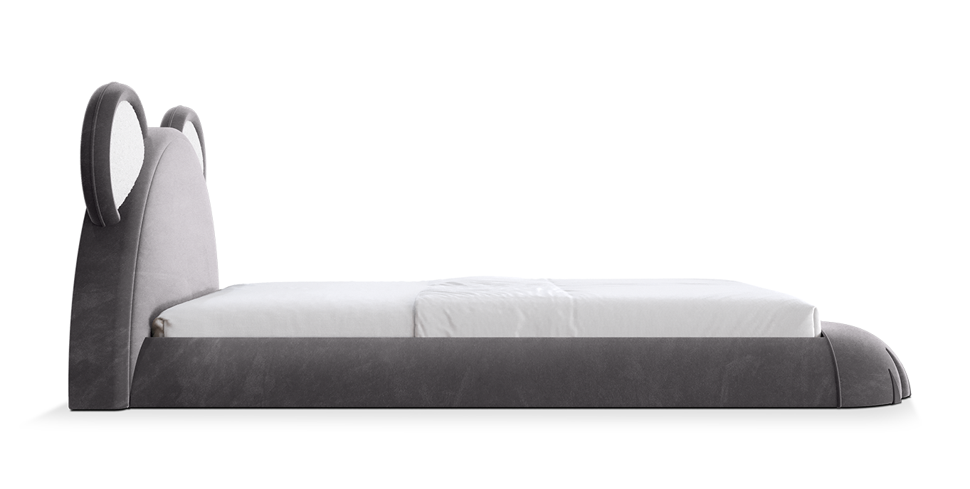 Teddy Dream Grey Bed