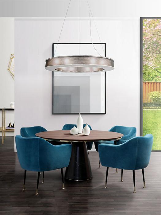 Benedict Round Dining Table - 1