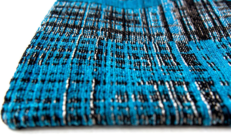 Blue Avenue Rug ☞ Size: 230 x 230 cm
